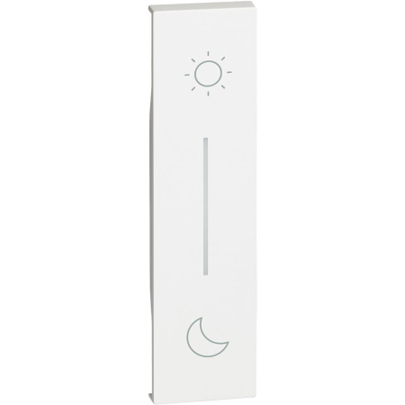 Prize si intrerupatoare - Placa intrerupator acasa/plecat 1M Living Now Bticino alb KW41