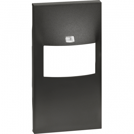 Bticino Living Now - Placa intrerupator cu senzor 2M selector ascuns Living Now Bticino negru KG17