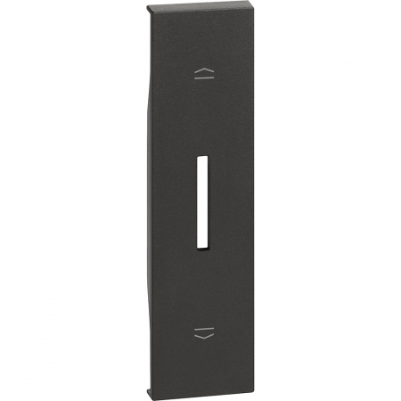 Bticino Living Now - Placa intrerupator inversor 1M Living Now Bticino negru KG06