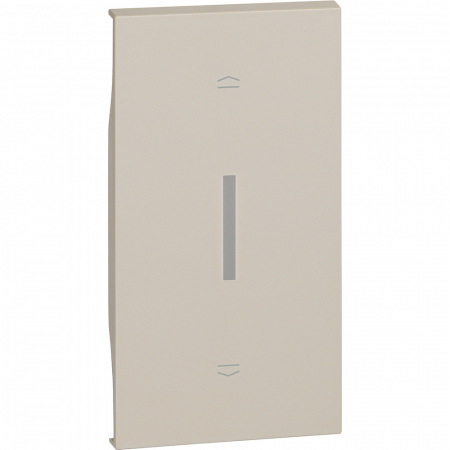 Placa intrerupator inversor 2M Living Now Bticino nisip KM06M2