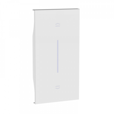 Placa intrerupator jaluzele rulouri electrice 2M Living Now Bticino alb KW05M2