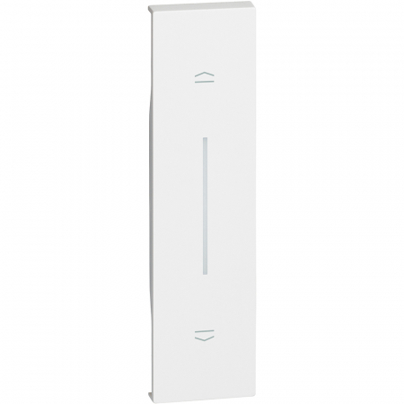 Alte functii Living Now - Placa intrerupator jaluzele rulouri electrice 1M Living Now Bticino alb KW05