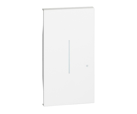 Prize si intrerupatoare - Placa intrerupator K4003CW 2M Living Now Bticino alb KW42M2
