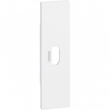 Bticino Living Now - Placa priza conector HDMI 1M Living Now Bticino alb KW14