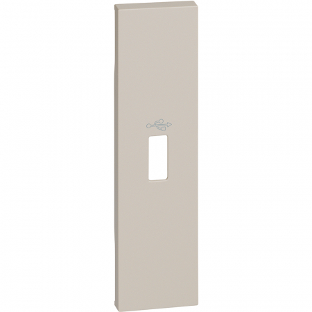 Bticino Living Now - Placa priza conector USB 1M Living Now Bticino nisip KM10P
