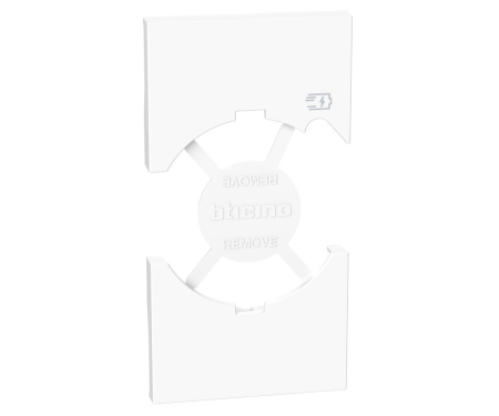 Prize si intrerupatoare - Placa priza schuko standard german italian cu USB 2M Living Now Bticino alb KW68