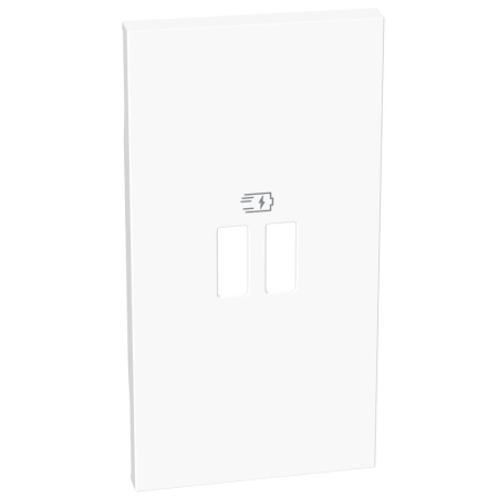 Placa priza USB pentru K4293CC, K4294C 2M Living Now Bticino alb KW12PD
