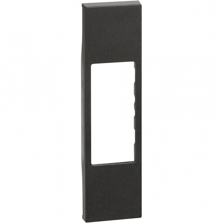 Bticino Living Now - Placa RJ11-RJ45 1M Living Now Bticino negru KG07