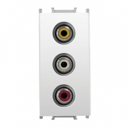 Panasonic Thea - Priza audio RCA 1M Thea Optima Panasonic alb P-TO.RCA