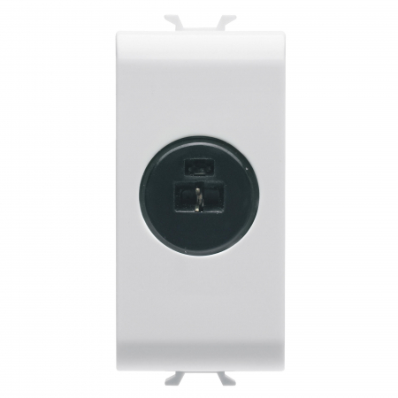 Prize Chorus - Priza audio si video audiofonic 1M Gewiss Chorus alb GW10454