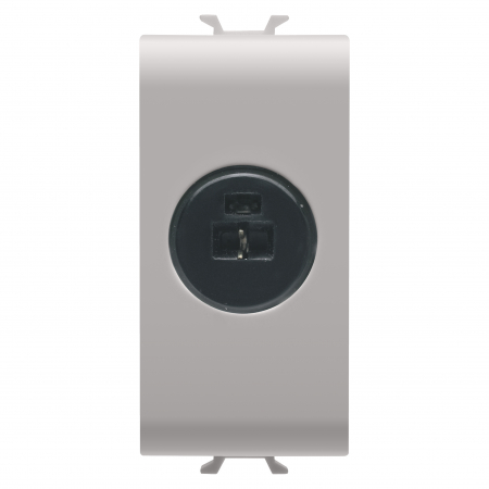 Prize Chorus - Priza audio si video audiofonic 1M Gewiss Chorus bej satinat MAT GW13454