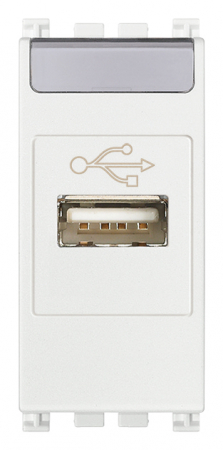 Vimar Arke - Priza conector date USB 1M Vimar Arke alb 19345.B