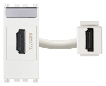 Vimar Arke - Priza conector HDMI 1M Vimar Arke alb 19346.B