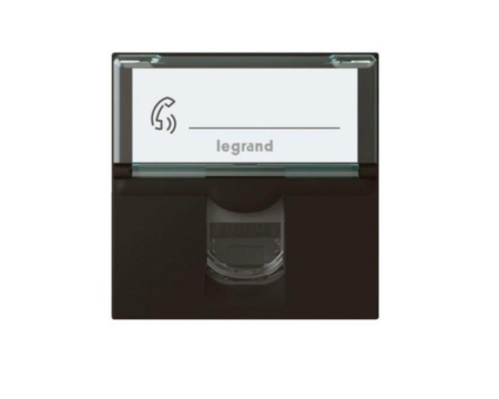 Priza Date RJ45 CAT6 FTP 2M Legrand Mosaic negru mat 079165L [1]