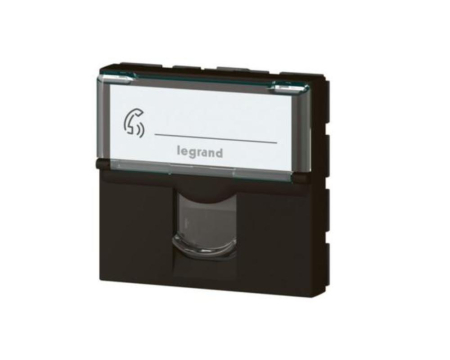 Priza Date RJ45 CAT6 FTP 2M Legrand Mosaic negru mat 079165L [2]