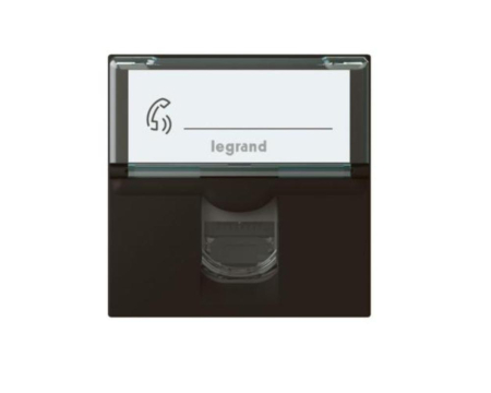 Priza Date RJ45 CAT6A STP 2M Legrand Mosaic negru mat 079176L [1]