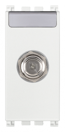 Vimar Arke - Priza de capat tip F 1M Vimar Arke alb 19318.B