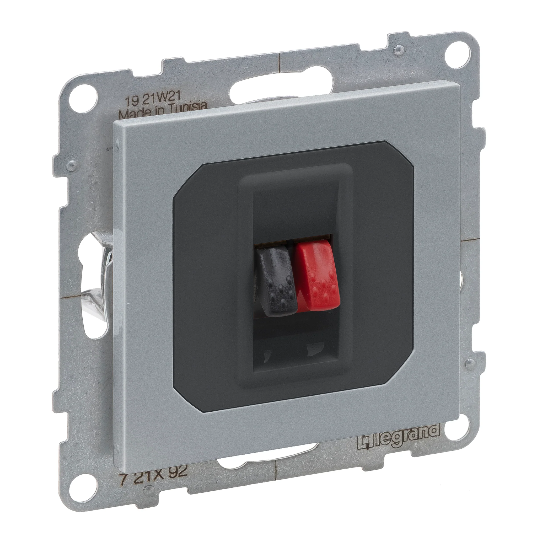 Legrand Suno - Priza difuzor clips Legrand Suno aluminiu 721392