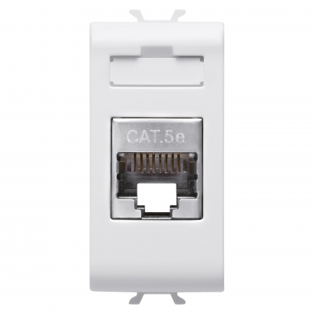 Prize Chorus - Priza FTP CAT 5E 1M Gewiss Chorus alb satinat MAT GW15422