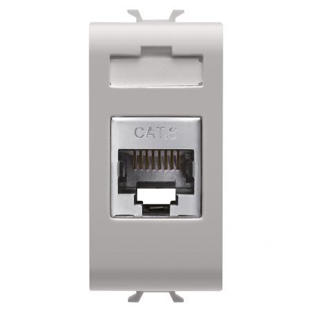 Prize Chorus - Priza FTP CAT 6E 1M Gewiss Chorus bej satinat MAT GW13424