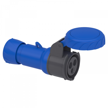 Accesorii - Priza industriala mobila 2P+E 16A Schneider 230V PKF16M723