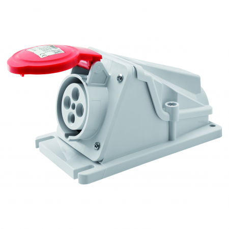 Prize si fise industriale - Priza industriala PT fixa 3P+E 16A Gewiss 400V GW62481
