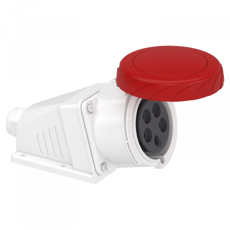 Prize si fise industriale - Priza industriala PT fixa 3P+N+E 32A Schneider 400V PKF32W735