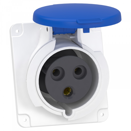 Accesorii - Priza industriala ST fixa 2P+E 32A Schneider 230V PKF32F423