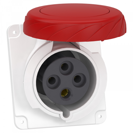 Accesorii - Priza industriala ST fixa 3P+E 32A Schneider 400V PKF32F734