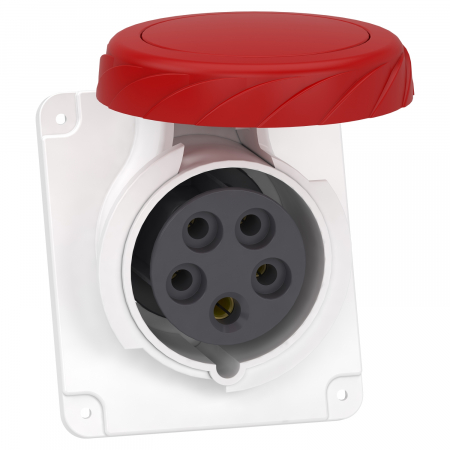 Accesorii - Priza industriala ST fixa 3P+N+E 16A Schneider 400V PKF16F735
