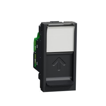 Schneider Noua Unica - Priza RJ45 CAT5 UTP 1M Schneider Noua Unica antracit NU341054