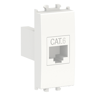 Prize Easy Styl - Priza RJ45 CAT6 UTP 1M Schneider Easy Styl alb LMR6233001