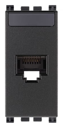 Prize Arke - Priza RJ45 UTP Cat5 1M Vimar Arke gri antracit 19339.11