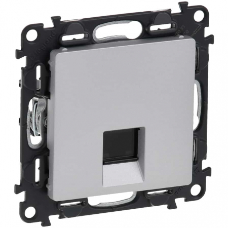 Legrand Valena Life - Priza RJ45 UTP CAT5E Legrand Valena Life aluminiu 753340