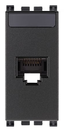 Prize Arke - Priza RJ45 UTP Cat6 1M Vimar Arke gri antracit 19339.13