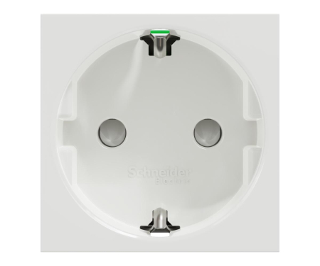 Priza schuko 2M borne aut Schneider Noua Unica alb NU305718 [2]