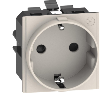 Prize Living Now - Priza schuko borne automate 2M Living Now Bticino nisip KM4141A
