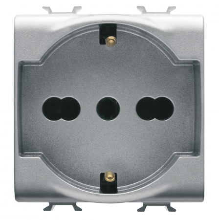 Prize Chorus - Priza schuko standard german/italian 2M Gewiss Chorus titan GW14204