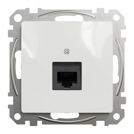 Priza simpla RJ45 UTP CAT5E  Schneider Sedna alb SDD111451 [1]