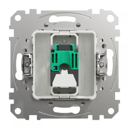 Priza simpla RJ45 UTP CAT5E  Schneider Sedna alb SDD111451 [2]