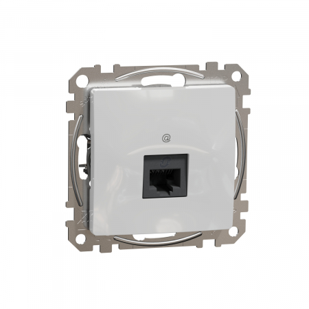Schneider Sedna Design - Priza simpla RJ45 UTP CAT5E  Schneider Sedna aluminiu SDD113451