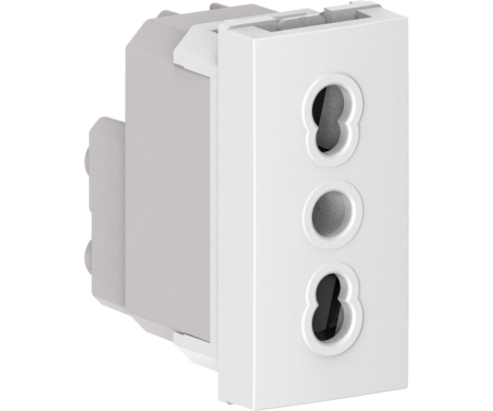 Himel Flexo - Priza standard italian 1M Flexo Himel alb HWDF16IS