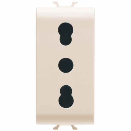 Prize Chorus - Priza standard italian 1M Gewiss Chorus Ivory GW11203