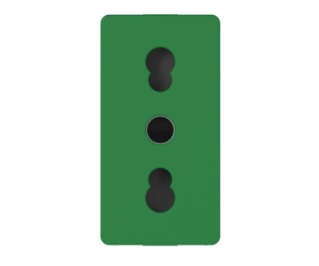 Prize System Pura - Priza standard italian 1M Gewiss System Pura verde GWC20281