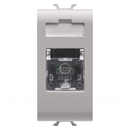 Gewiss Chorus - Priza Telefon RJ11 1M Gewiss Chorus bej satinat MAT GW13401