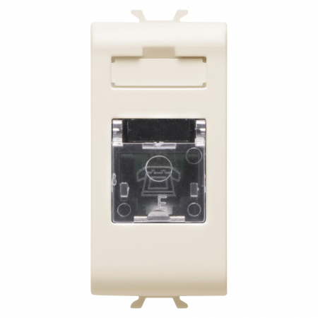 Prize si intrerupatoare - Priza Telefon RJ11 1M Gewiss Chorus Ivory GW11401