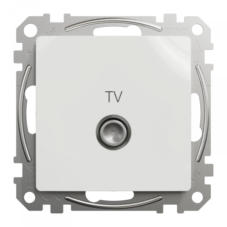 Priza TV capat 4 dB Schneider Sedna alb SDD111471 [1]