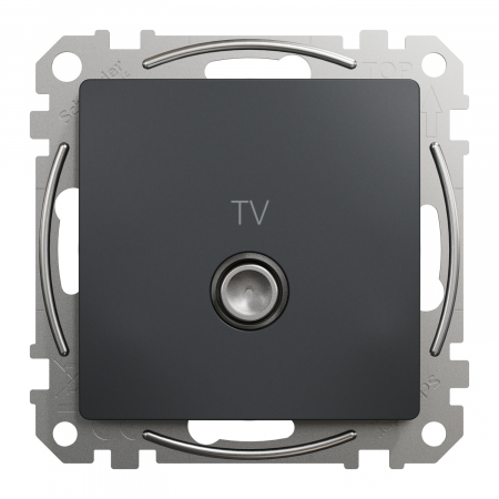 Prize Sedna - Priza TV capat 4 dB Schneider Sedna antracit SDD114471