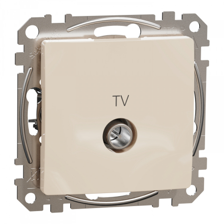 Prize Sedna - Priza TV capat 4 dB Schneider Sedna bej SDD112471