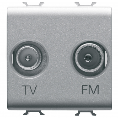 Prize si intrerupatoare - Priza TV+FM 2M Gewiss Chorus titan GW14381
